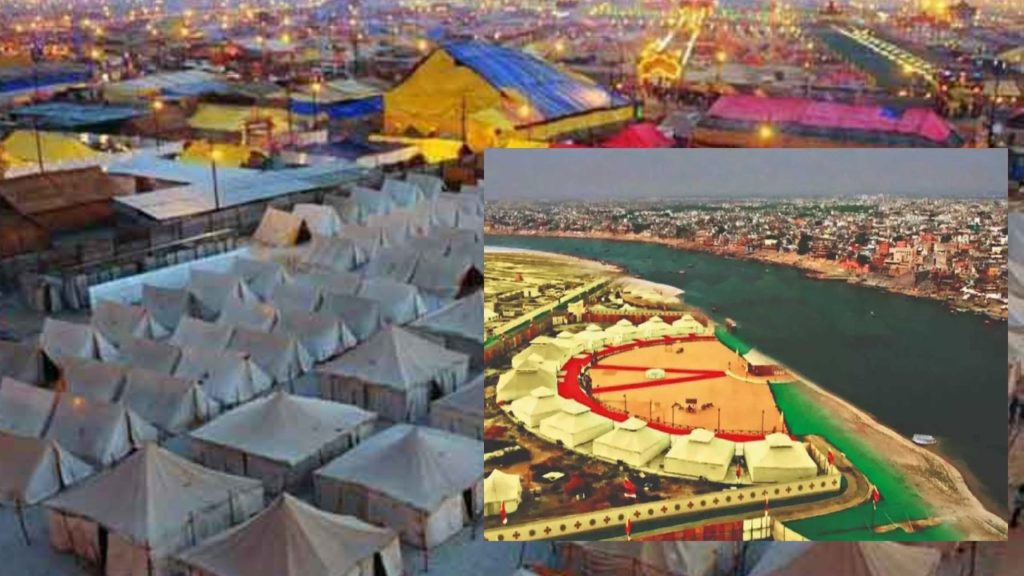 Tent city In Varanasi
