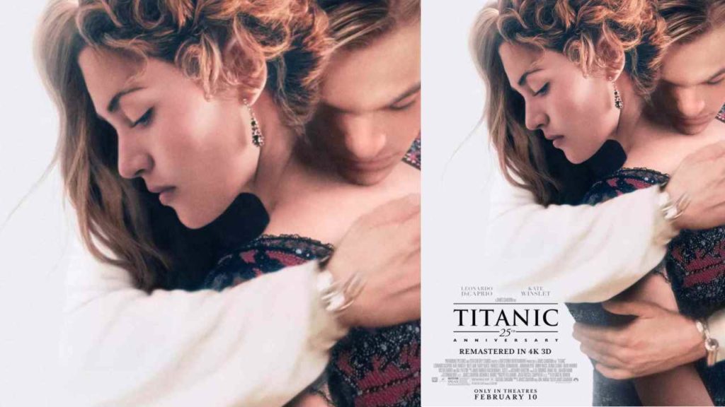 Titanic Re-Release On Valentines Weekend