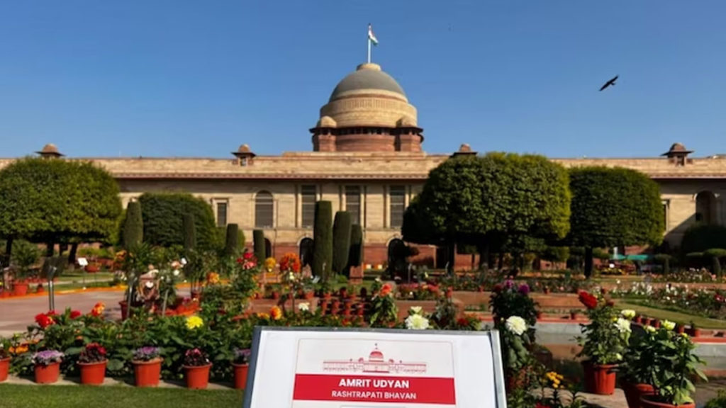 Govt renames Delhi's Mughal Gardens to 'Amrit Udyan'