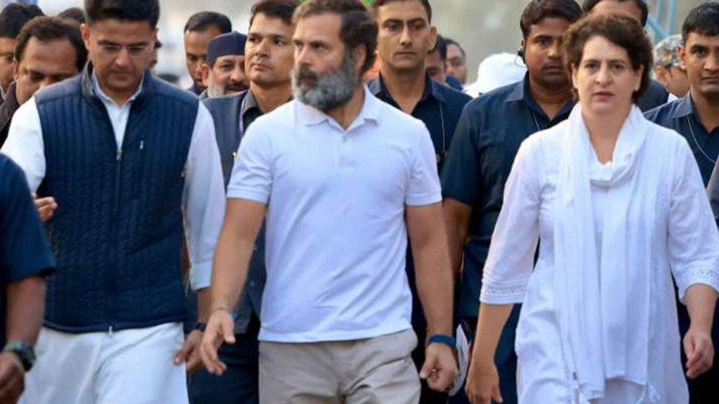 Rahul left the trip to India and reached Delhi