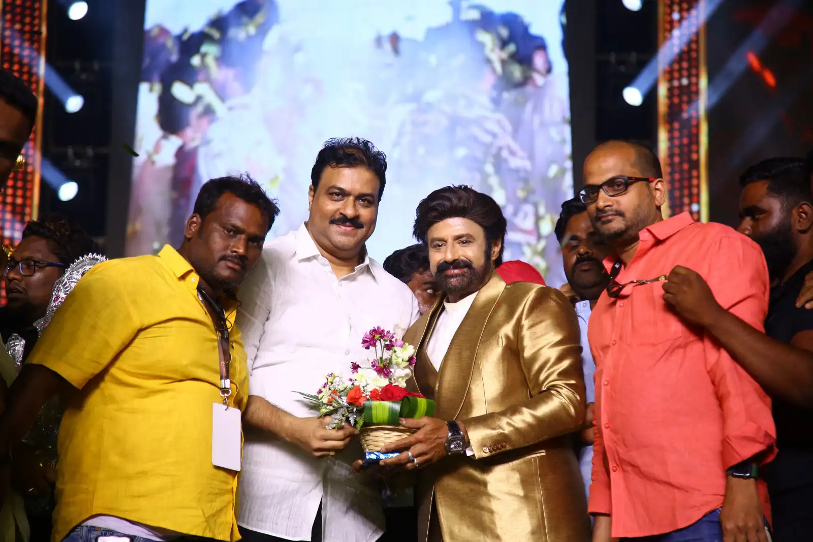 Veera Simha Reddy pre release event fans photos