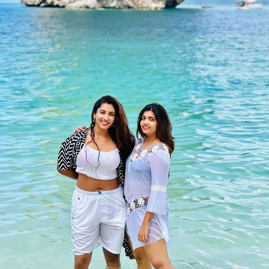 Vishnupriya enjoying her vacation in Thailand