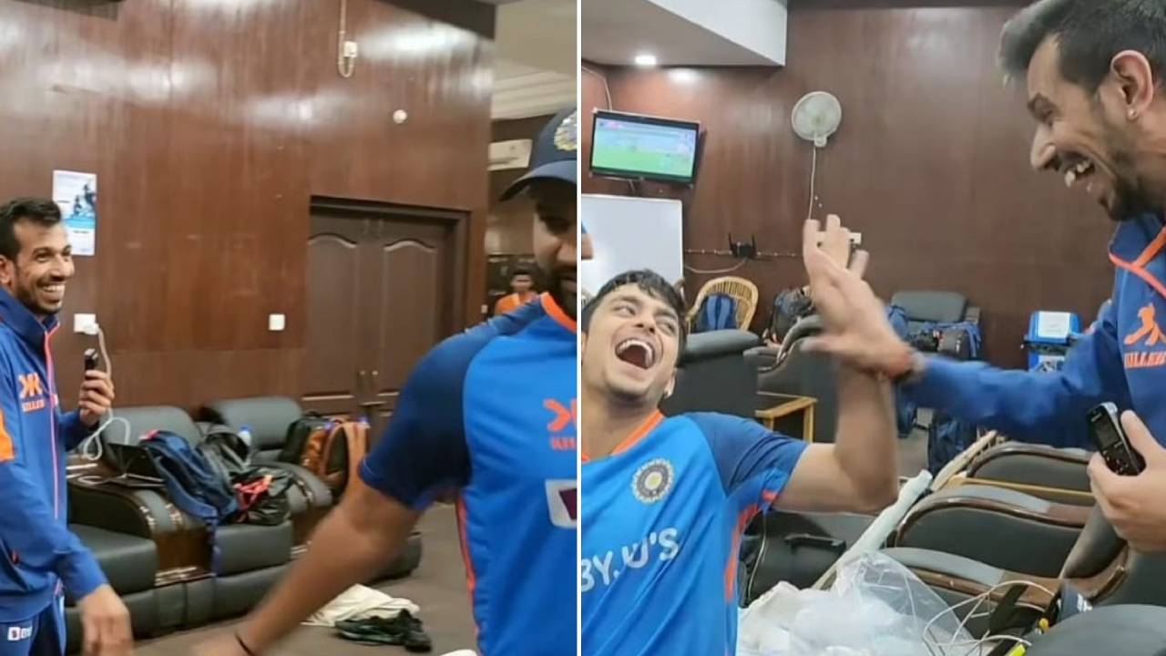 Yuzvendra Chahal: రిపోర్టర్గా మారిన క్రికెటర్ చాహల్ .. ఇషాన్తో ఫన్నీ ఇంటర్వ్యూ.. వీడియో వైరల్ Yuzvendra Chahal: రిపోర్టర్గా మారిన క్రికెటర్ చాహల్ .. ఇషాన్తో ఫన్నీ ఇంటర్వ్యూ.. వీడియో వైరల్