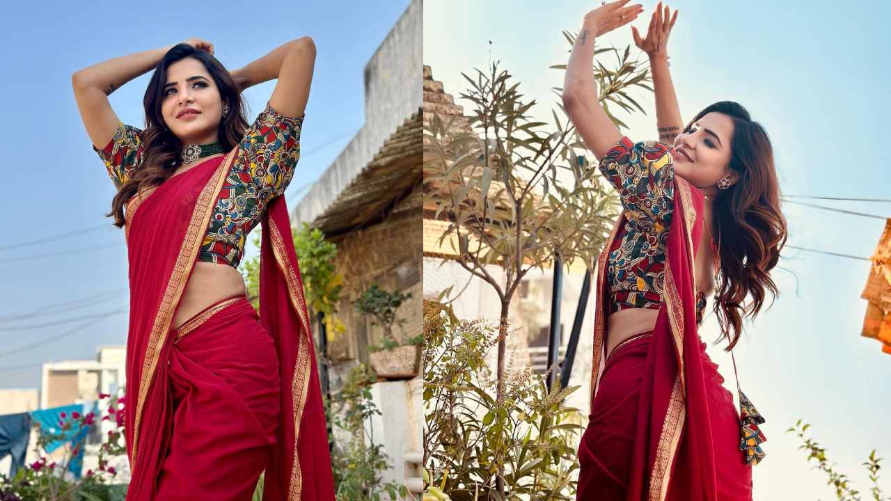 Ashu Reddy : చీరలో అషురెడ్డి.. సంక్రాంతి స్పెషల్ ఫొటోషూట్..