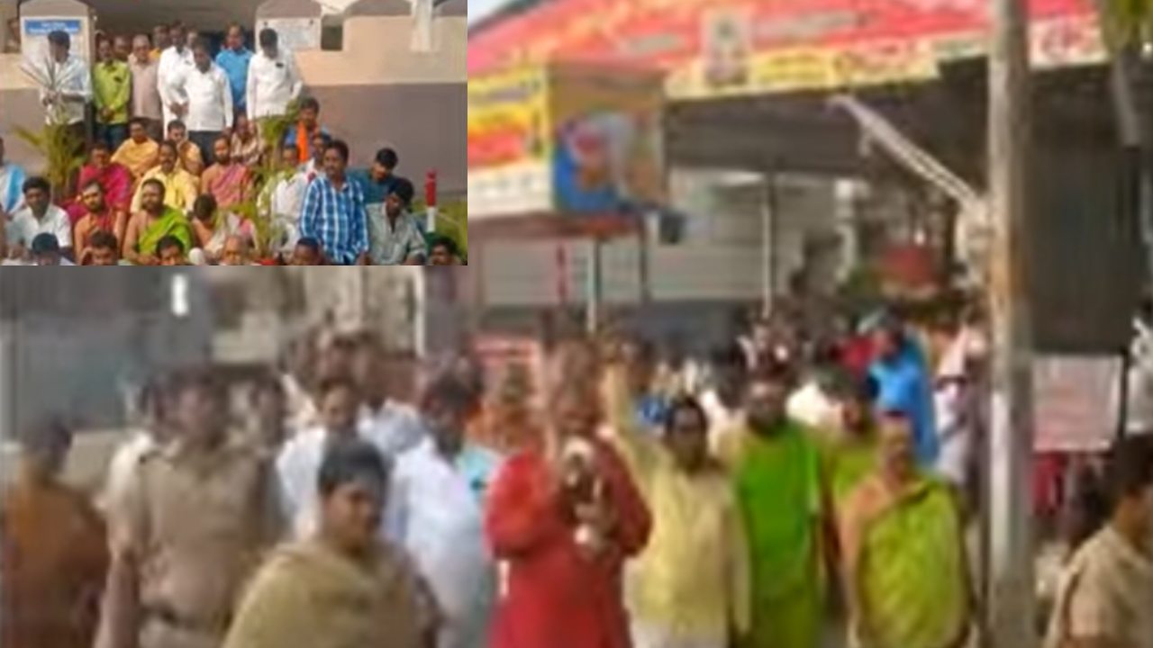 Renjarla Rajesh Comments : బాసర శ్రీ జ్ఞాన సరస్వతి అమ్మవారిపై రెంజర్ల రాజేశ్ అనుచిత వ్యాఖ్యలు Renjarla Rajesh Comments : బాసర శ్రీ జ్ఞాన సరస్వతి అమ్మవారిపై రెంజర్ల రాజేశ్ అనుచిత వ్యాఖ్యలు