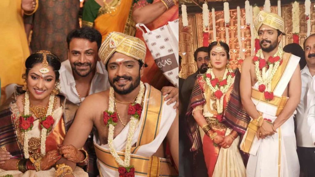 kannada actor Vasishta Simha and heroine Haripriya married