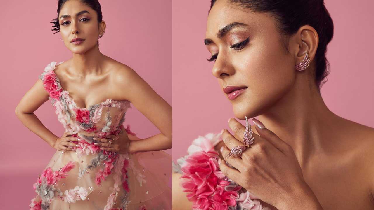 Mrunal Thakur : పూల డ్రెస్‌లో పరిమళిస్తున్న మృణాల్ ఠాకూర్..