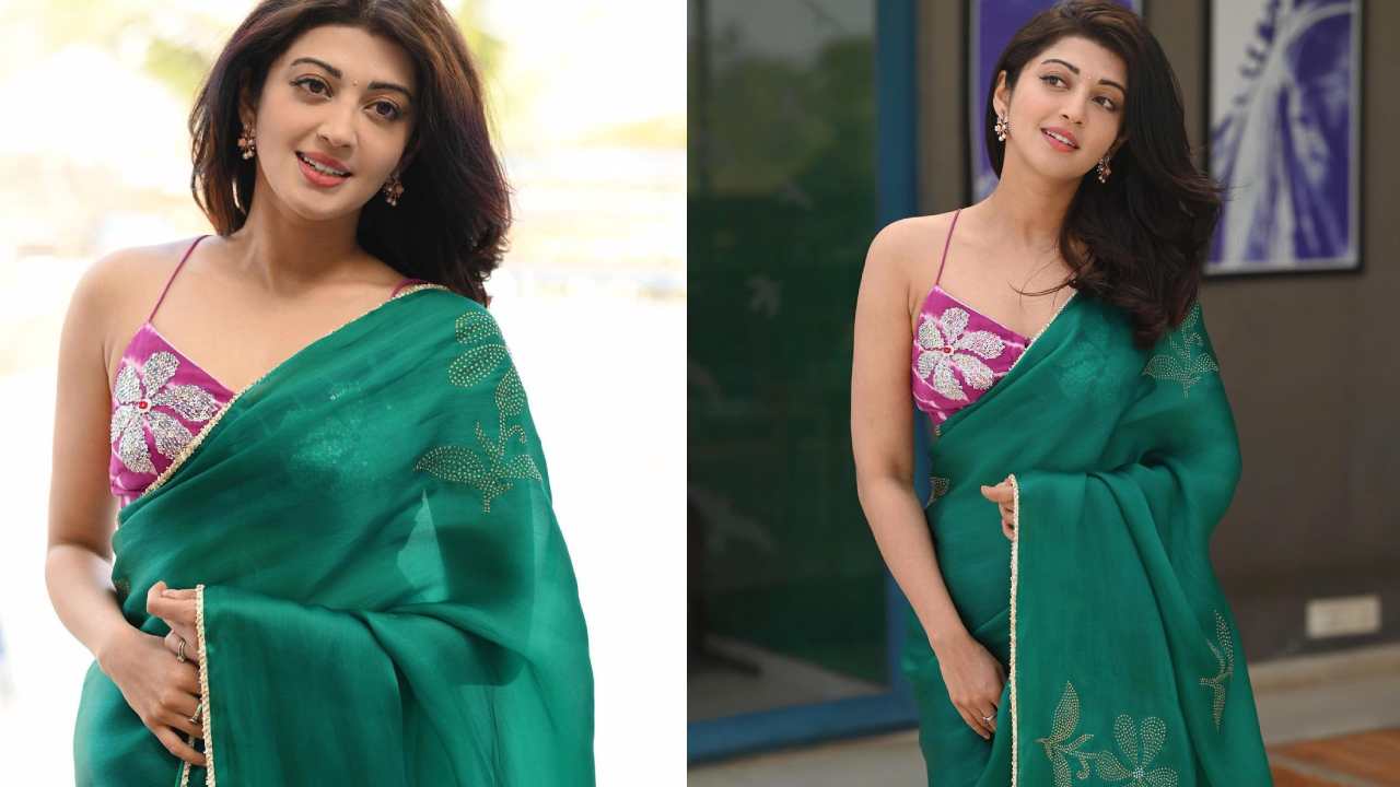 Pranita Subhash : పచ్చ చీరలో పరువాలు పరుస్తున్న ప్రణీత..