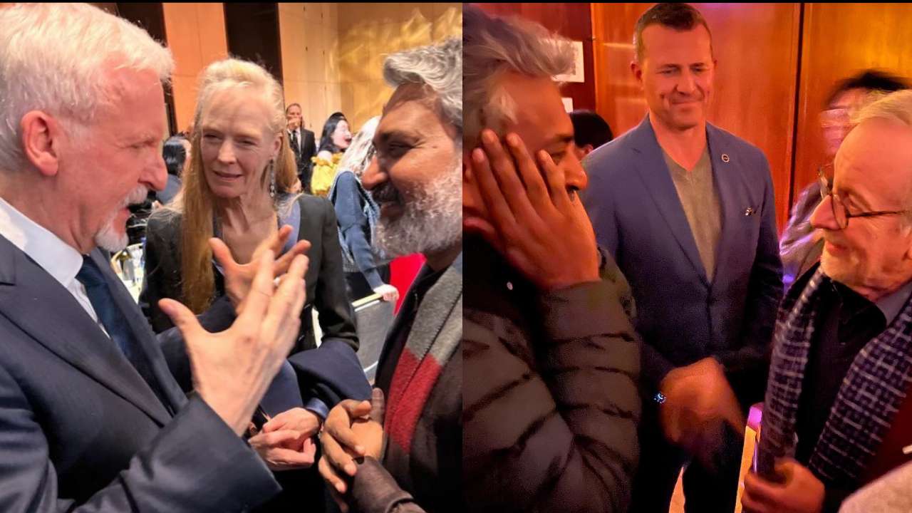 Rajamouli : మొన్న స్టీవెన్ స్పిల్బర్గ్, నేడు జేమ్స్ కామెరూన్తో రాజమౌళి.. RRRని ప్రశంసిస్తున్న హాలీవుడ్ దిగ్గజాలు.. Rajamouli : మొన్న స్టీవెన్ స్పిల్బర్గ్, నేడు జేమ్స్ కామెరూన్తో రాజమౌళి.. RRRని ప్రశంసిస్తున్న హాలీవుడ్ దిగ్గజాలు..