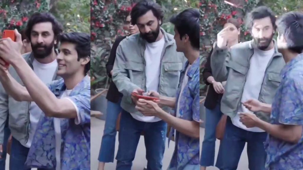 Ranbir Kapoor throws Fan's Phone for annoying him for a Selfie
