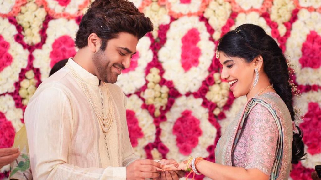 hero Sharwanand engaged with rakshita