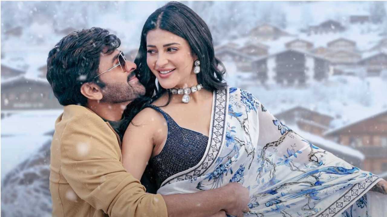 Shruthi Haasan : చలిలో చీరతో డ్యాన్స్ చేయడం చాలా కష్టం.. కానీ తప్పలేదు.. Shruthi Haasan : చలిలో చీరతో డ్యాన్స్ చేయడం చాలా కష్టం.. కానీ తప్పలేదు..