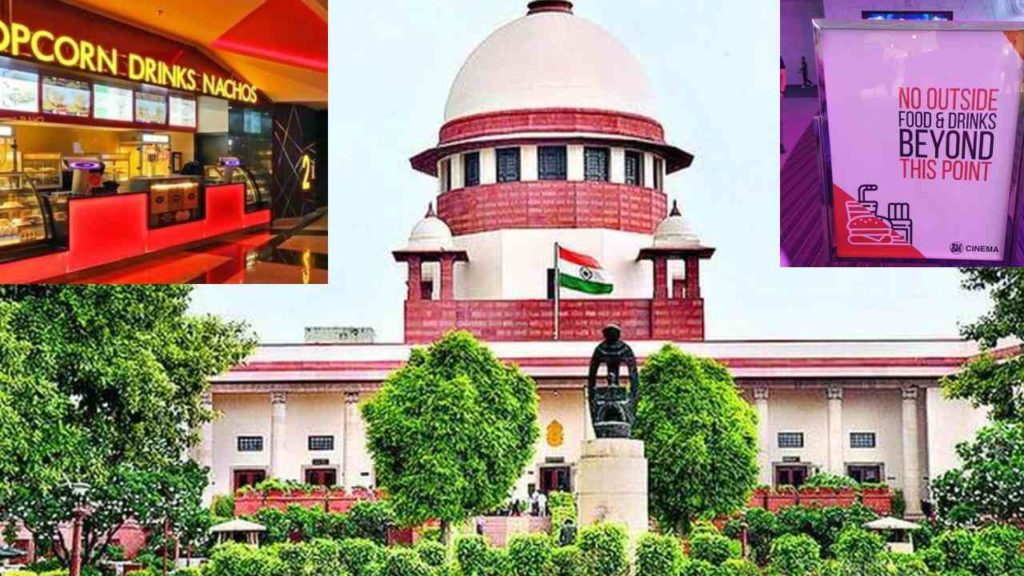 supreme court judgement on Food entry in Theaters