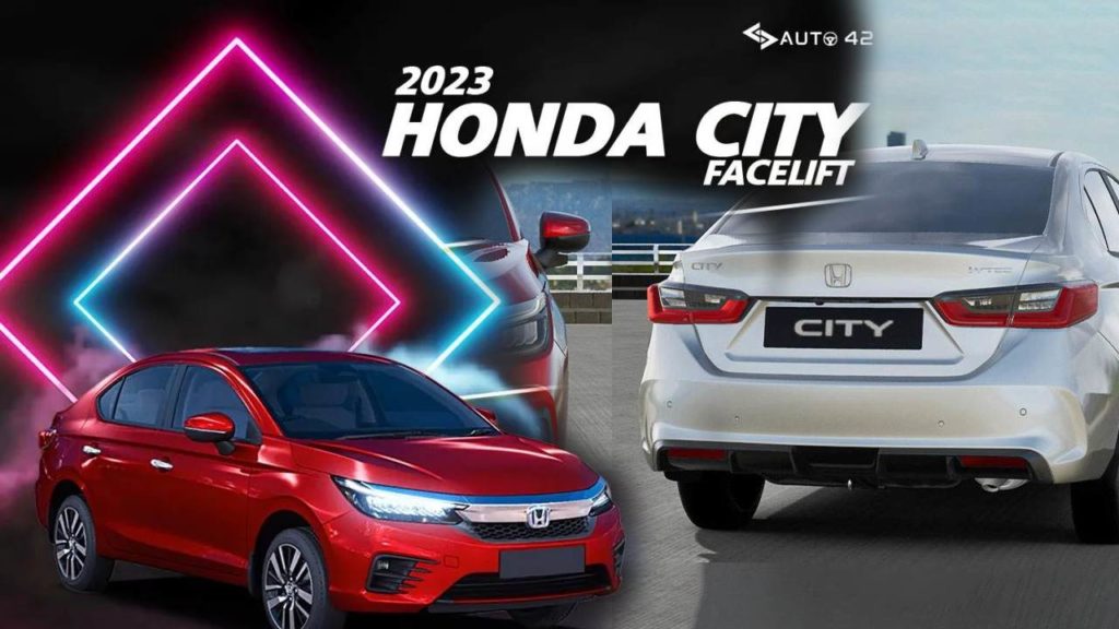 2023 Honda City Facelift _ Honda Cars India Facelift's images Leaked Ahead of Launch