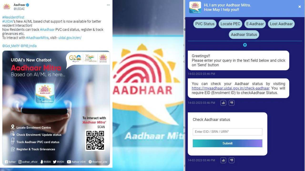 Aadhaar Mitra launched in India _ What is it, how to use and everything else you need to know