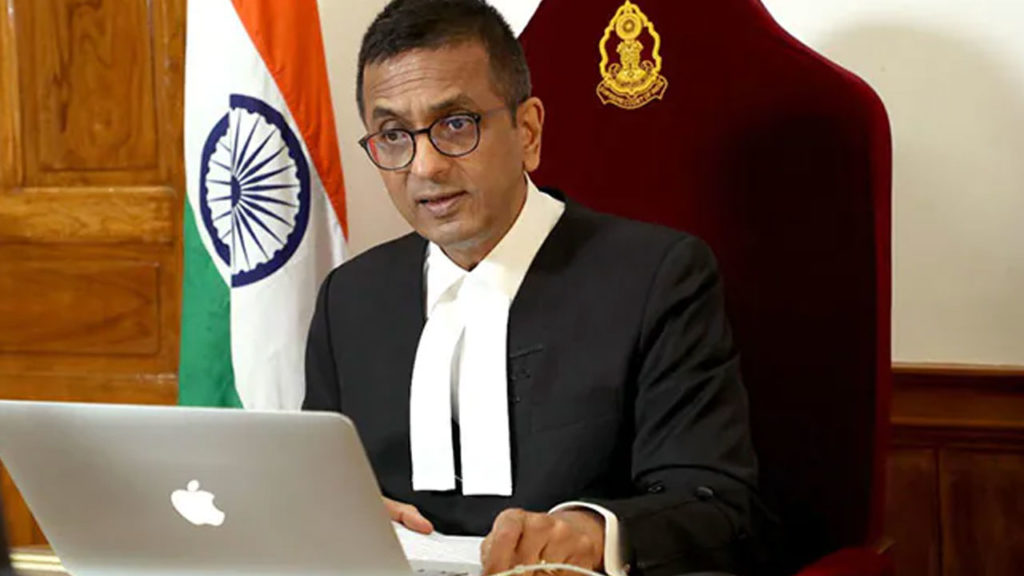 ‘Technology is here to stay, forever’, CJI Chandrachud tells High Court Chief Justices