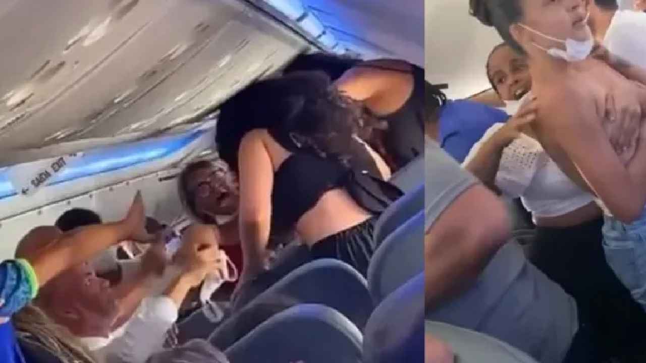 Fight Over Window Seat : ఇదేందయ్యా ఇది.. విమానంలో విండో సీటు కోసం పొట్టు పొట్టు కొట్టుకున్నారు, వీడియో వైరల్ Fight Over Window Seat : ఇదేందయ్యా ఇది.. విమానంలో విండో సీటు కోసం పొట్టు పొట్టు కొట్టుకున్నారు, వీడియో వైరల్