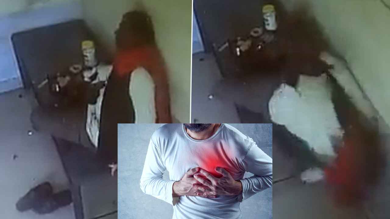 Heart Attack : షాకింగ్.. భోజనం చేస్తూ గుండెపోటుతో మృతి, వీడియో వైరల్ Heart Attack : షాకింగ్.. భోజనం చేస్తూ గుండెపోటుతో మృతి, వీడియో వైరల్