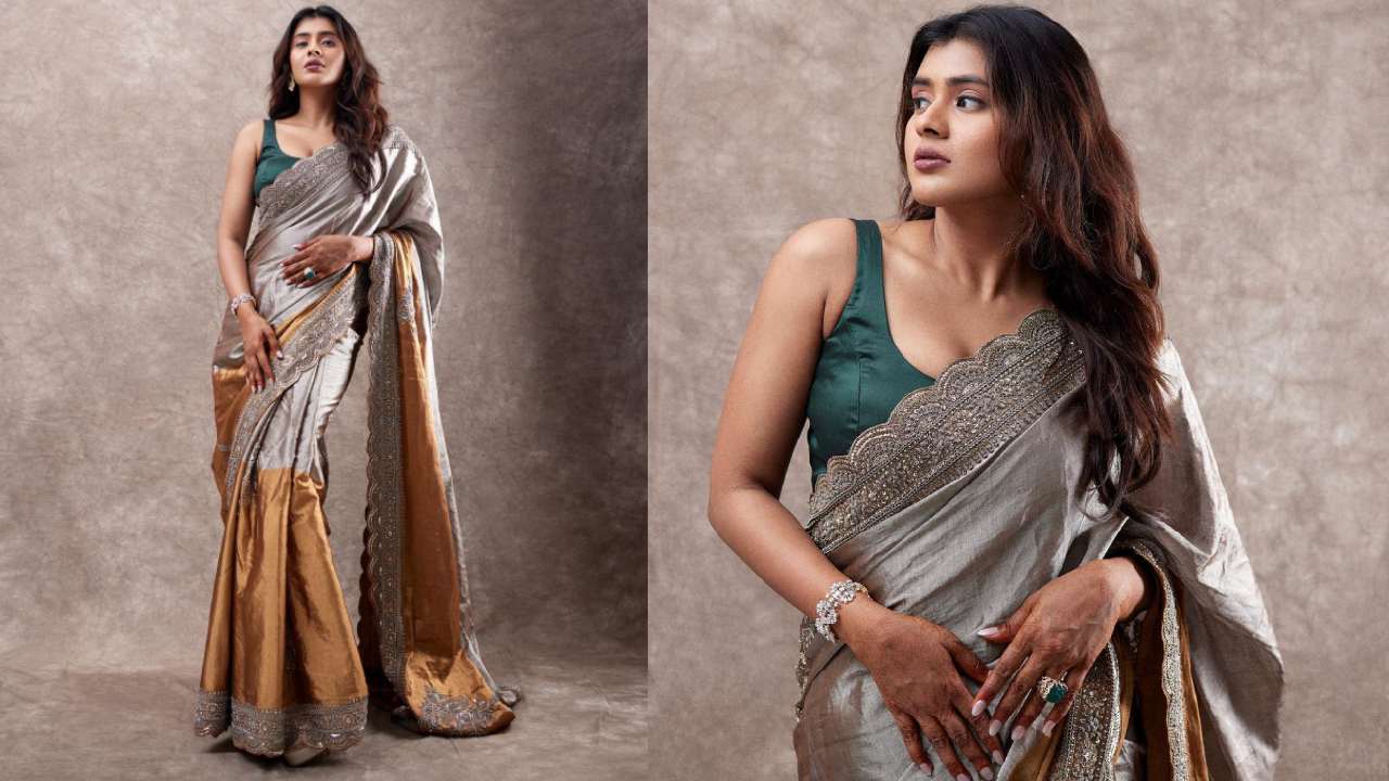 Hebah Patel : హెబ్బా పటేల్ చీర పరువాలు..