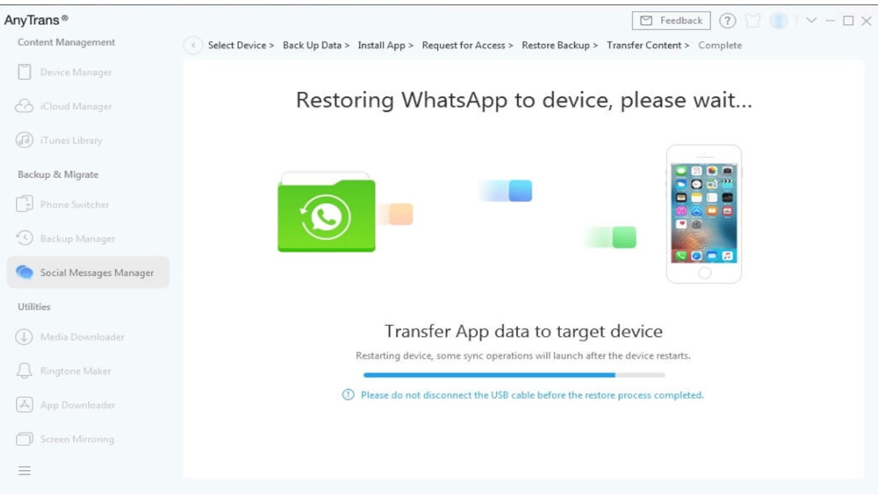How to Transfer WhatsApp Messages From Android to iPhone Without Factory Reset