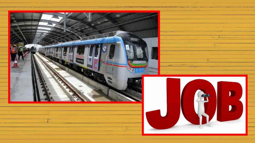 Many job vacancies are filled in Hyderabad Metro Rail