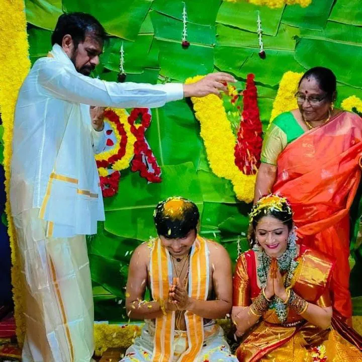 Jabardasth Rakesh and Jordar Sujatha marriage photos