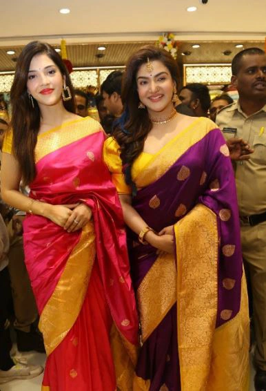 Mehreen and Honey Rose attend a shop opening event in Zaheerabad 