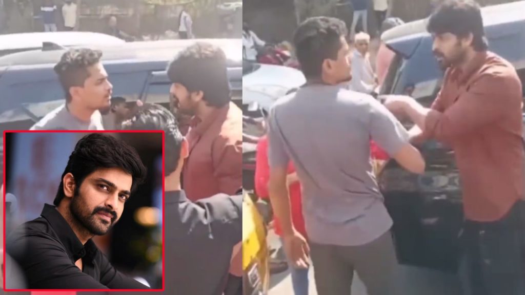 Nagashaurya is the hero who stopped the man who put his hands on the young woman on the road