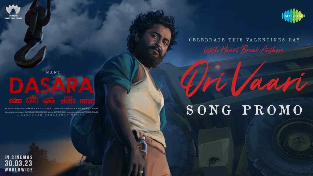 Nani Interesting Post From Dasara Movie