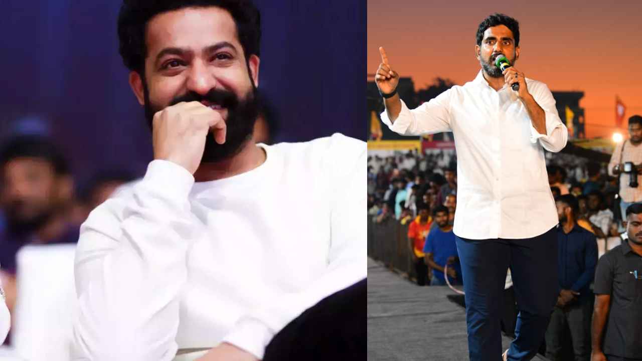 Nara Lokesh On Jr NTR : జూ.ఎన్టీఆర్ పొలిటికల్ ఎంట్రీపై నారా లోకేశ్ హాట్ కామెంట్స్ Nara Lokesh On Jr NTR : జూ.ఎన్టీఆర్ పొలిటికల్ ఎంట్రీపై నారా లోకేశ్ హాట్ కామెంట్స్