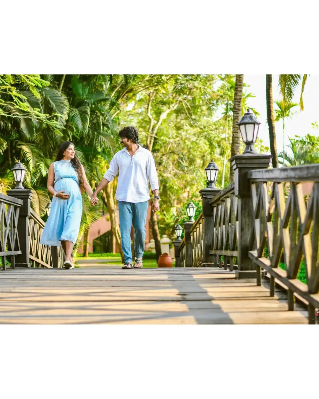 Naveen Chandra Wife baby bump photo shoot