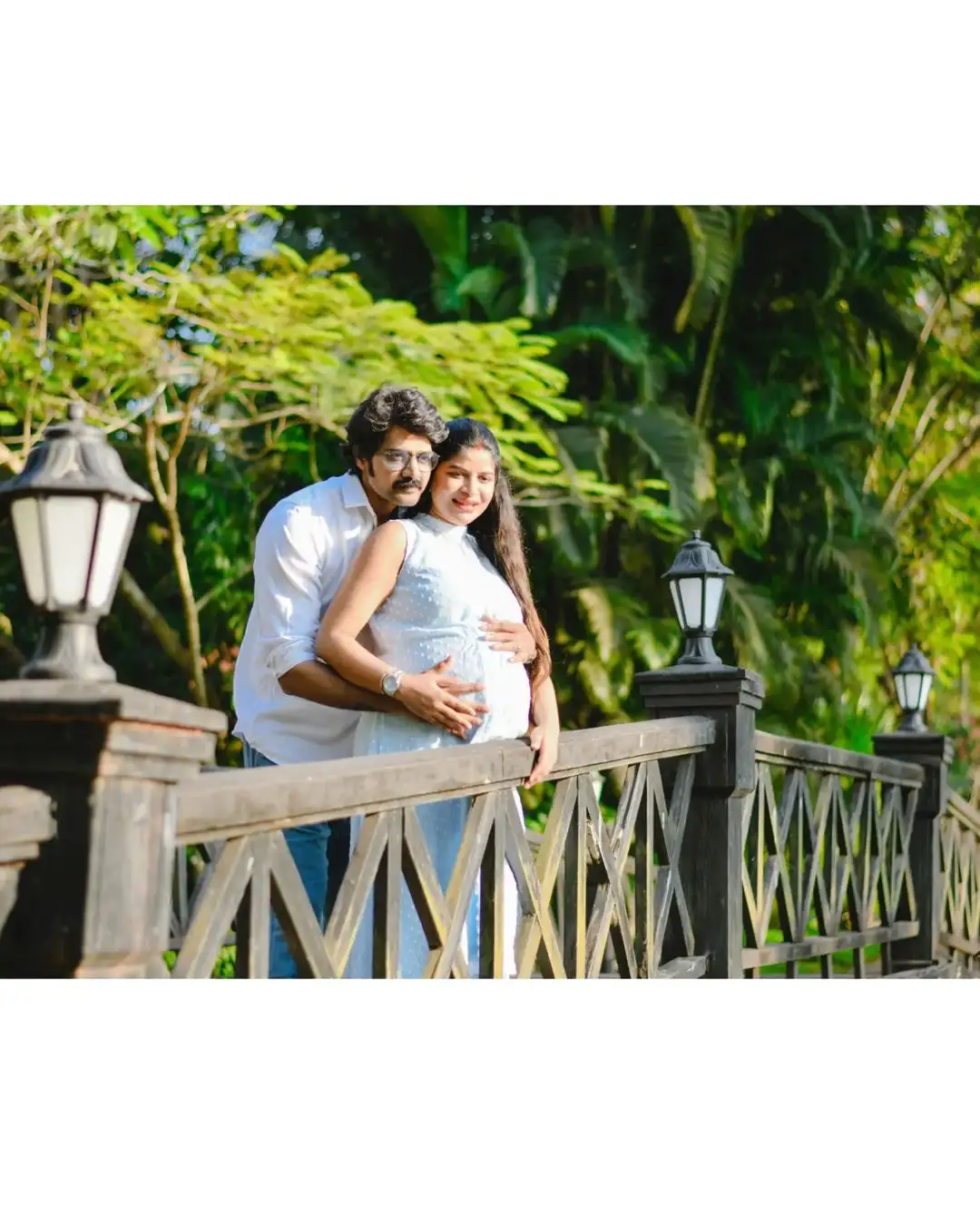 Naveen Chandra Wife baby bump photo shoot