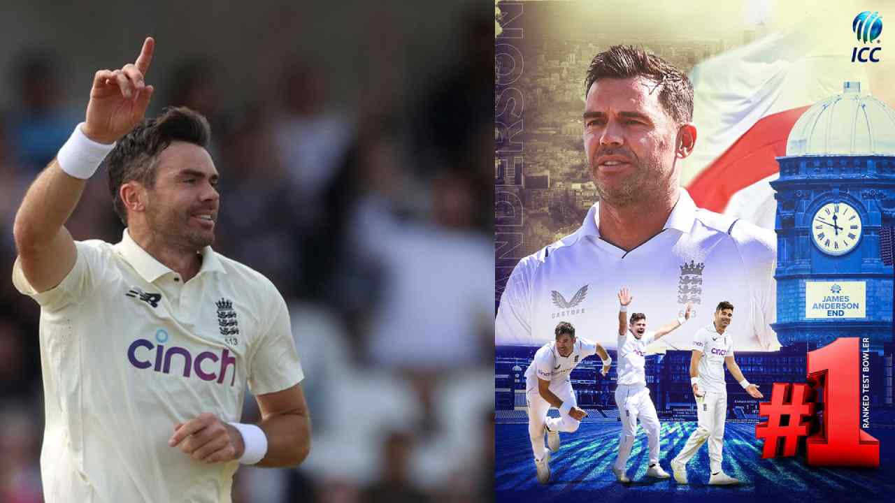 Anderson-Test rankings: జేమ్స్ ఆండర్సన్.. వయసు 40.. టెస్ట్ బౌలింగ్ ర్యాంకింగ్స్ లో అగ్రస్థానం Anderson-Test rankings: జేమ్స్ ఆండర్సన్.. వయసు 40.. టెస్ట్ బౌలింగ్ ర్యాంకింగ్స్ లో అగ్రస్థానం