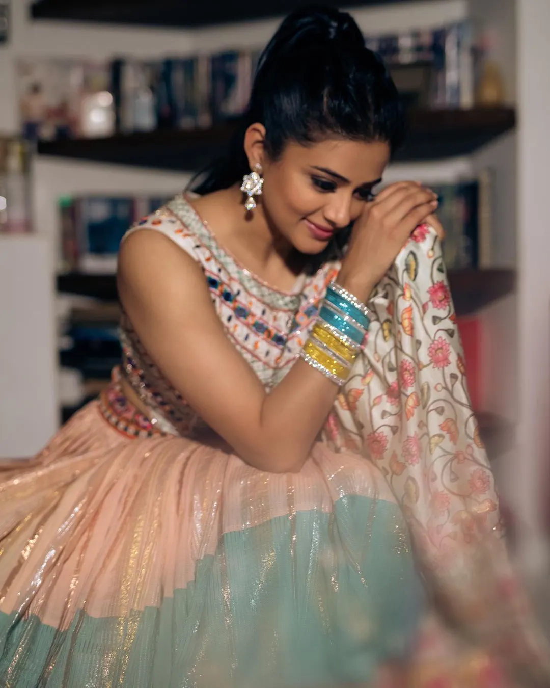 Priyamani stills in punjabi dress