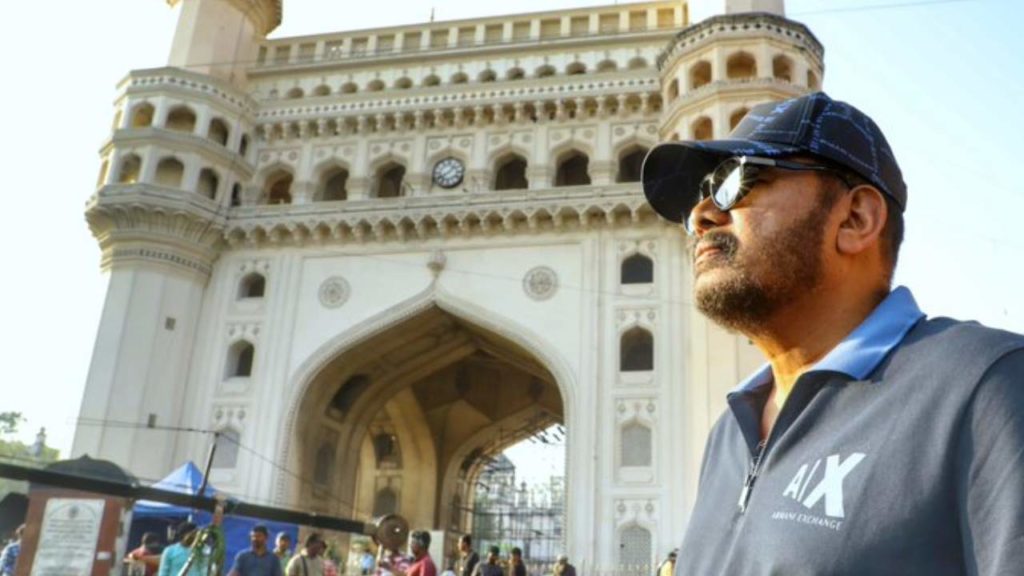 RC15 Movie Shooting At Charminar