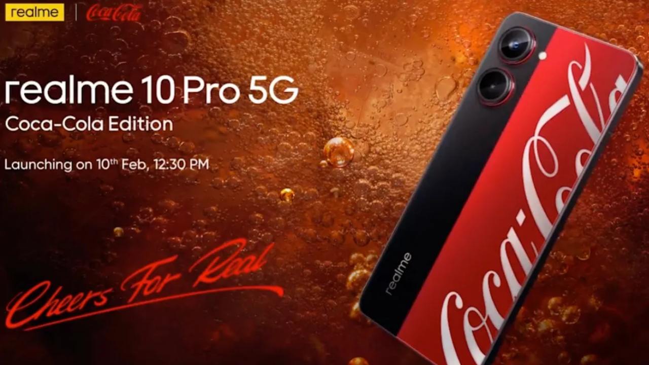 Realme 10 Pro Coca-Cola Edition : రియల్మి 10ప్రో కోకా-కోలా ఎడిషన్ కొత్త స్మార్ట్ఫోన్ డిజైన్ అదిరింది.. కొంటే.. ఇలాంటి ఫోన్ కొనాలి..! Realme 10 Pro Coca-Cola Edition : రియల్మి 10ప్రో కోకా-కోలా ఎడిషన్ కొత్త స్మార్ట్ఫోన్ డిజైన్ అదిరింది.. కొంటే.. ఇలాంటి ఫోన్ కొనాలి..!