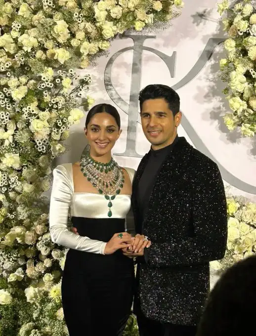 Sidharth Malhotra and Kiara Advani Reception Event at Mumbai