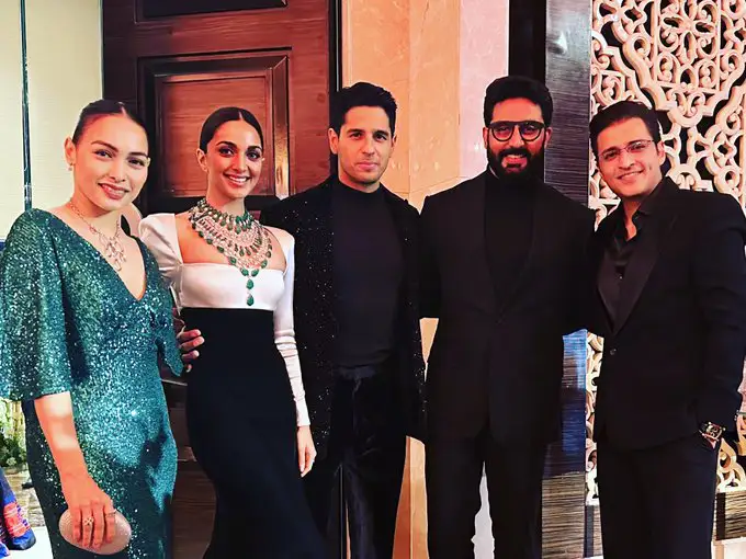 Sidharth Malhotra and Kiara Advani Reception Event at Mumbai