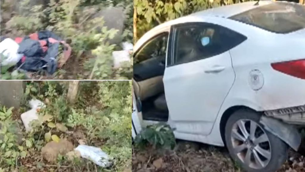 Six bags of cannabis in the alluri district accident car