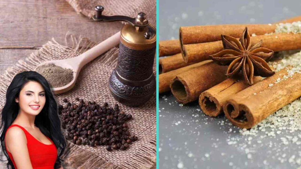 Spices that enhance facial beauty! With those two...