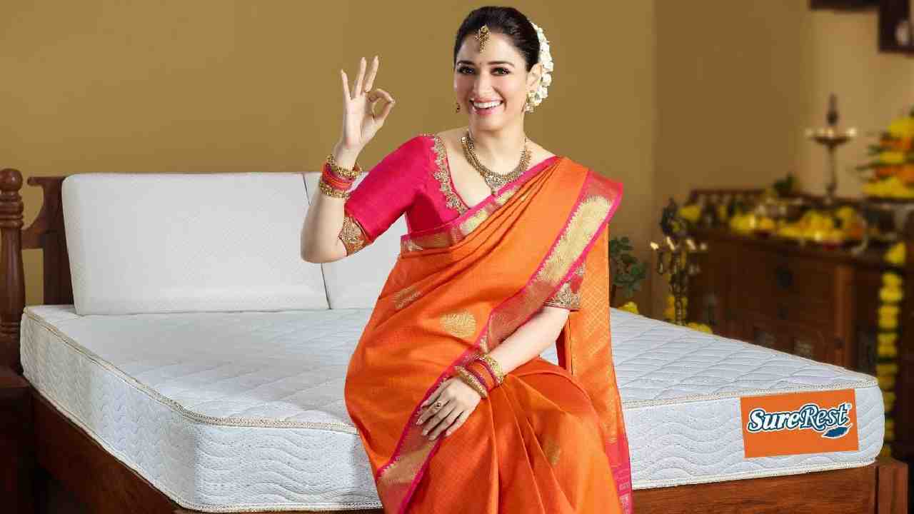 Tamannaah Bhatia: ‘ష్యూర్ రెస్ట్’ మ్యాట్రెస్ బ్రాండ్ అంబాసిడర్గా తమన్నా.. తెలుగు రాష్ట్రాల మార్కెట్పై కంపెనీ దృష్టి Tamannaah Bhatia: ‘ష్యూర్ రెస్ట్’ మ్యాట్రెస్ బ్రాండ్ అంబాసిడర్గా తమన్నా.. తెలుగు రాష్ట్రాల మార్కెట్పై కంపెనీ దృష్టి