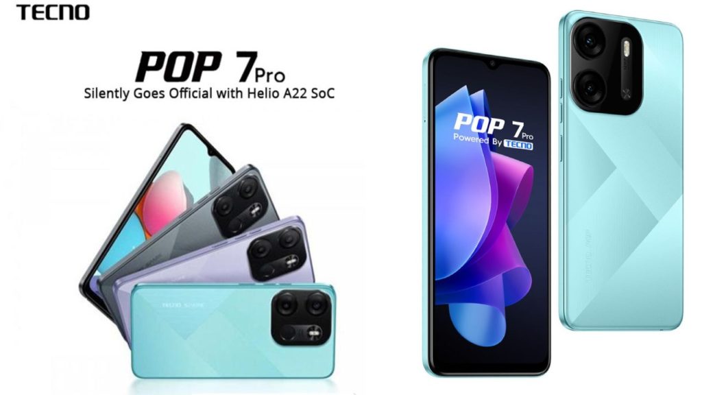 Tecno Pop 7 Pro launched in India with 5000mAh battery, price starts Rs 6,799