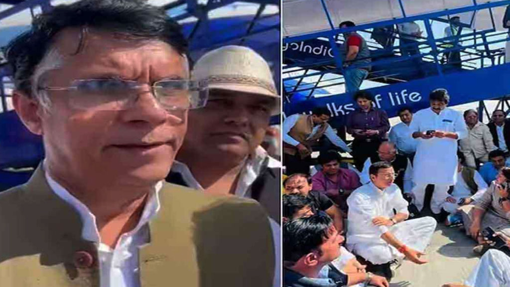 Congress's Pawan Khera Deplaned, Arrested by assam police at delhi airport
