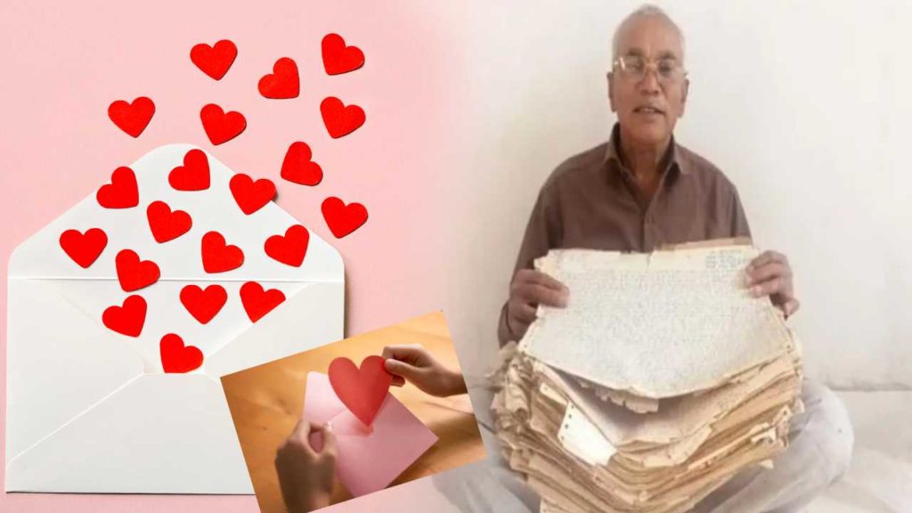 Uttarakhand man  1,999 pages Love Letter Viral :
