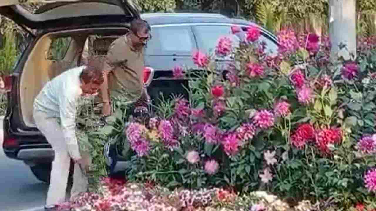 Viral Video: ఖరీదైన కారులో వచ్చి పూల కుండీల దొంగతనం.. వైరల్ అవుతున్న వీడియో! Viral Video: ఖరీదైన కారులో వచ్చి పూల కుండీల దొంగతనం.. వైరల్ అవుతున్న వీడియో!