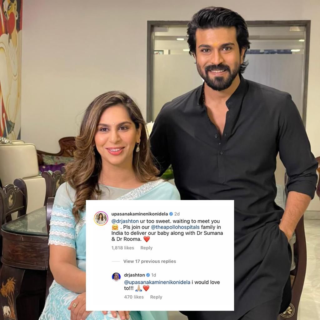american doctor Jennifer Ashton replies to upasana request