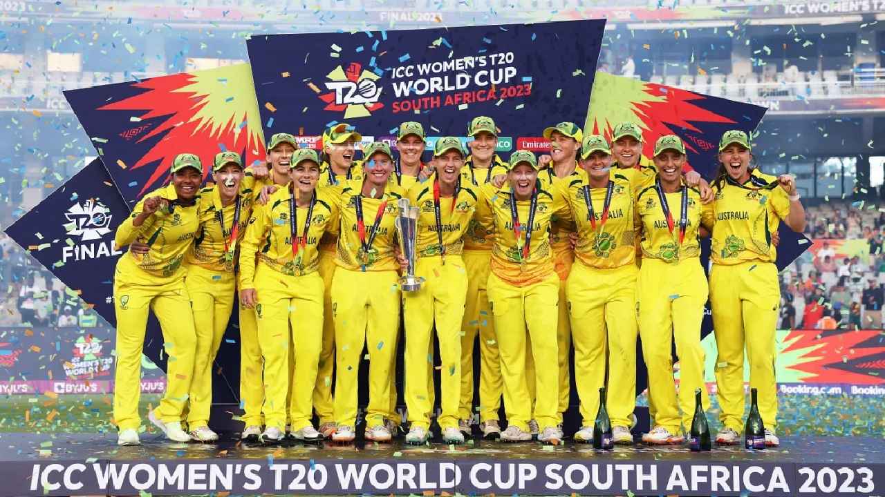 Womens T20 World Cup 2023 : ఆరోస్సారి.. వరల్డ్కప్ విజేత ఆస్ట్రేలియా, ఫైనల్లో దక్షిణాఫ్రికాపై విజయం Womens T20 World Cup 2023 : ఆరోస్సారి.. వరల్డ్కప్ విజేత ఆస్ట్రేలియా, ఫైనల్లో దక్షిణాఫ్రికాపై విజయం