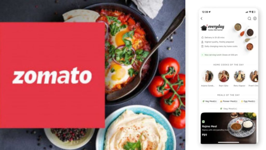 Zomato will start delivering freshly cooked home style meals at Rs 89 only