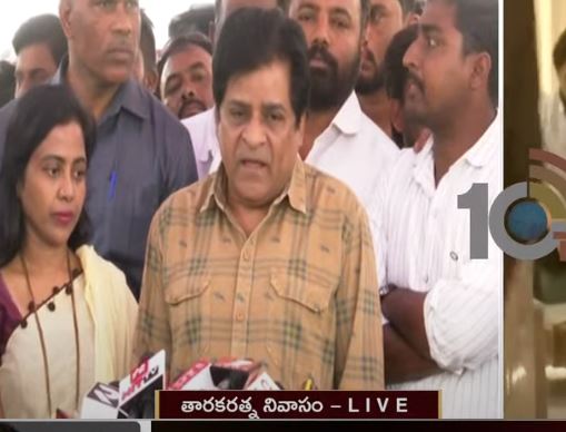 Ali pays Tributes to TarakaRatna 