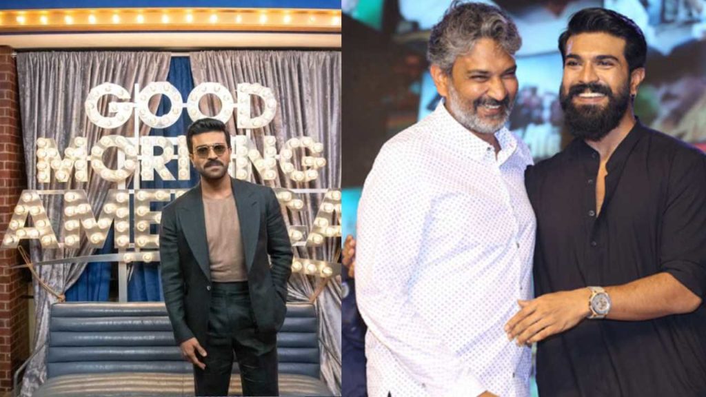 Ram Charan Praises Rajamouli in Good Morning America Show